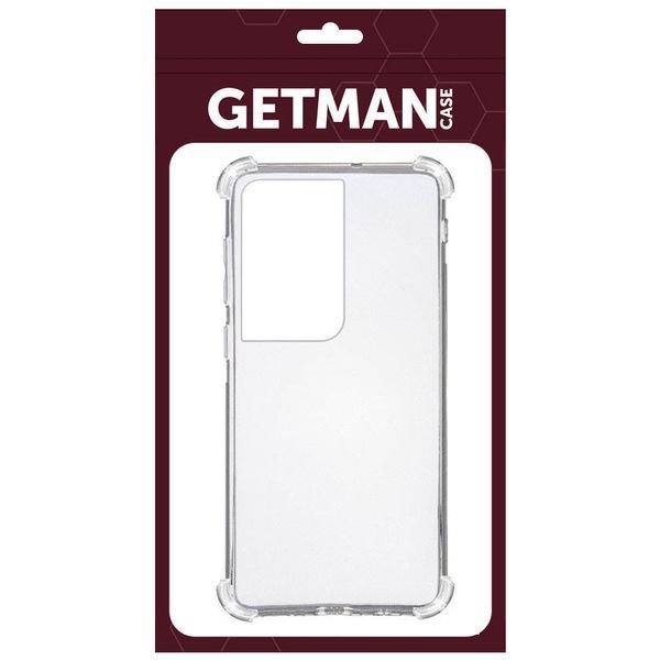 TPU чохол GETMAN Ease посилені кути для Samsung Galaxy S21 Ultra 777-08609 фото