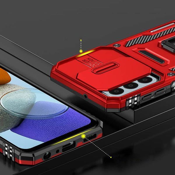 Ударопрочный чехол Camshield Army Ring для Samsung Galaxy A26 5G Red 777-04941 фото