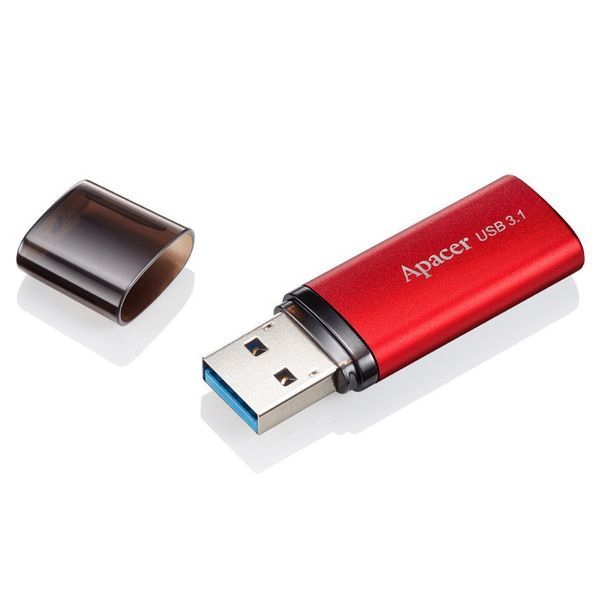 Флеш-накопичувач Apacer USB 3.2 Gen 1 AH25B 128Gb Red AP128GAH25BR-1 фото