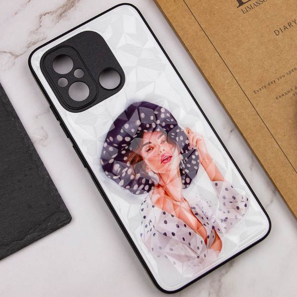 TPU+PC чохол Prisma Ladies для Xiaomi Redmi 12C / Poco C55 Girl in a hat 777-07406 фото