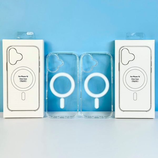 Прозорий чохол Epik Clear Case with MagSafe для iPhone 16 214-01394 фото