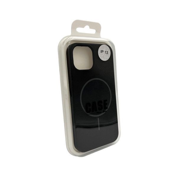 Чохол для смартфона Silicone Case Magnetic для Apple iPhone 14 Black 666-03826 фото