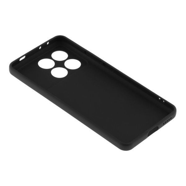 Чехол TPU Matte 1.3mm для Xiaomi Poco X6 Pro 5G Black 555-02346 фото