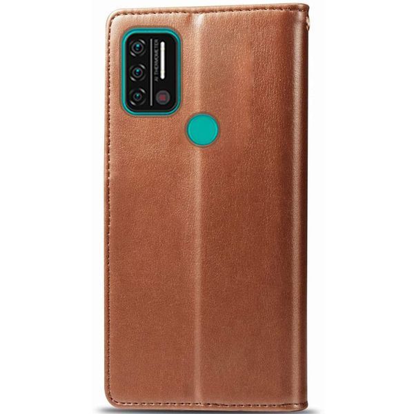 Кожаный чехол-книжка GETMAN Gallant (PU) для Umidigi A9 Brown 777-06507 фото