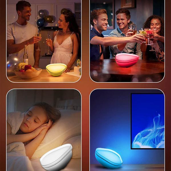 Настольный светильник SAL-009B Bluetooth USB interface with app white 656-03716 фото