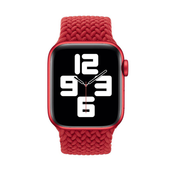 Плетений монобраслет для Apple Watch 42/44/45/49 mm Червоний 212-00187 фото