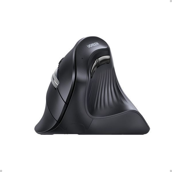 Манипулятор мышь бездротова UGREEN MU008 Multi-mode Vertical Mouse Black UGR-25444 фото