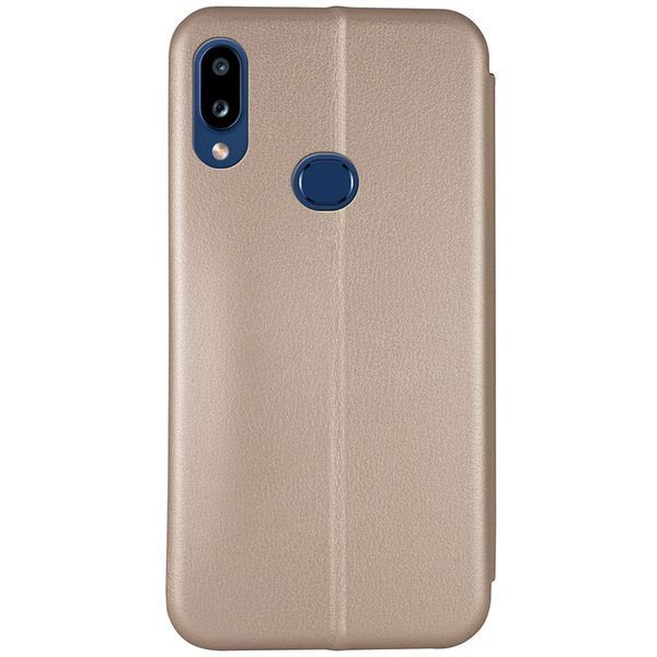 Шкіряний чохол-книжка Classy для Samsung Galaxy A10s Gold 777-06050 фото