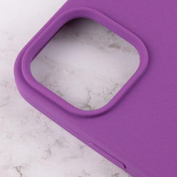 Чехол Silicone Case Full Protective для Apple iPhone 14 Plus (6.7") Grape 555-04057 фото
