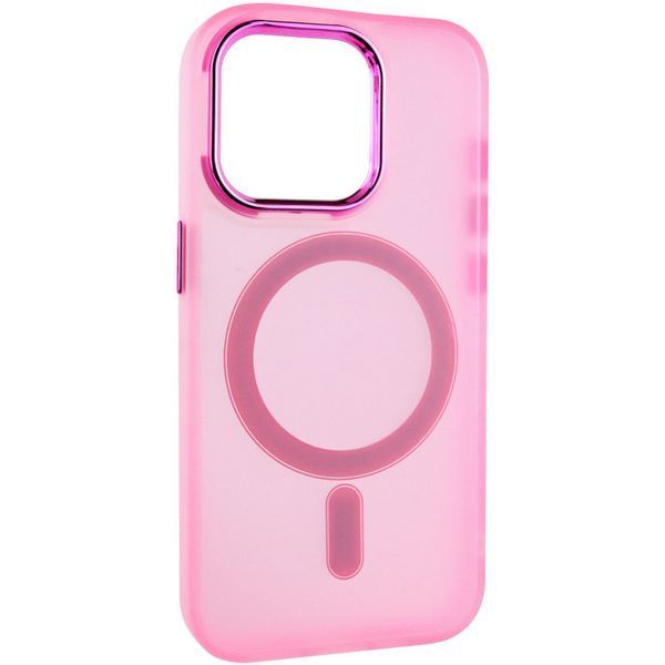 Чехол TPU+PC Lily with MagSafe для Apple iPhone 12 Pro Max (6.7") Light Pink 214-03635 фото