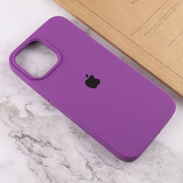 Чехол Silicone Case Full Protective для Apple iPhone 14 Plus (6.7") Grape 555-04057 фото