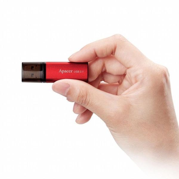 Флеш-накопичувач Apacer USB 3.2 Gen 1 AH25B 128Gb Red AP128GAH25BR-1 фото