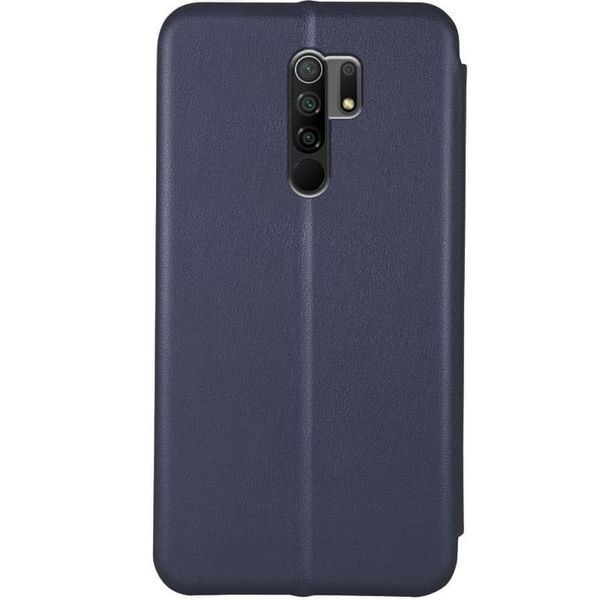 Шкіряний чохол-книжка Classy для Xiaomi Redmi Note 8 Pro Темно-синій 777-03662 фото