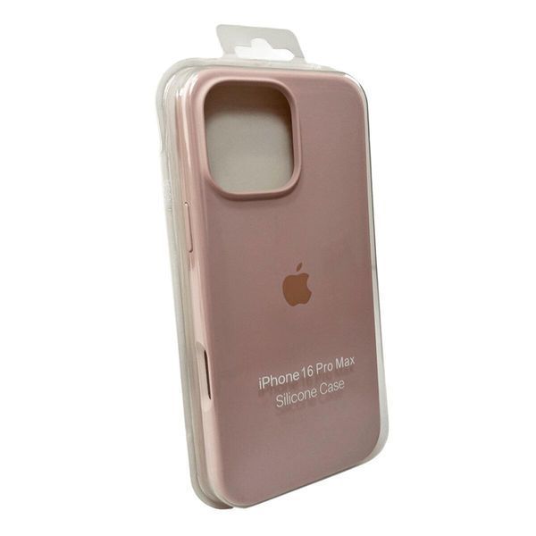 Силіконовий чохол для iPhone 16 Pro Max Pink Sand 666-01286 фото