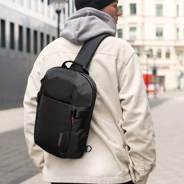 Сумка Tomtoc Navigator-T24 Sling Bag Black 14 Inch/7L (T24M1D1) 656-00220 фото