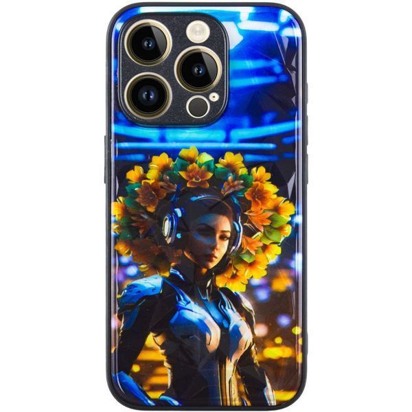TPU+PC чехол Prisma Ladies для Apple iPhone 14 Pro (6.1") Cyberpunk 208-06033 фото