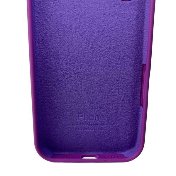 Силиконовый чехол для iPhone 16 Purple 666-01182 фото
