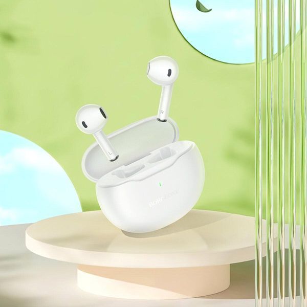 Беспроводные наушники BOROFONE BW52 Tower true wireless BT headset White 656-01602 фото