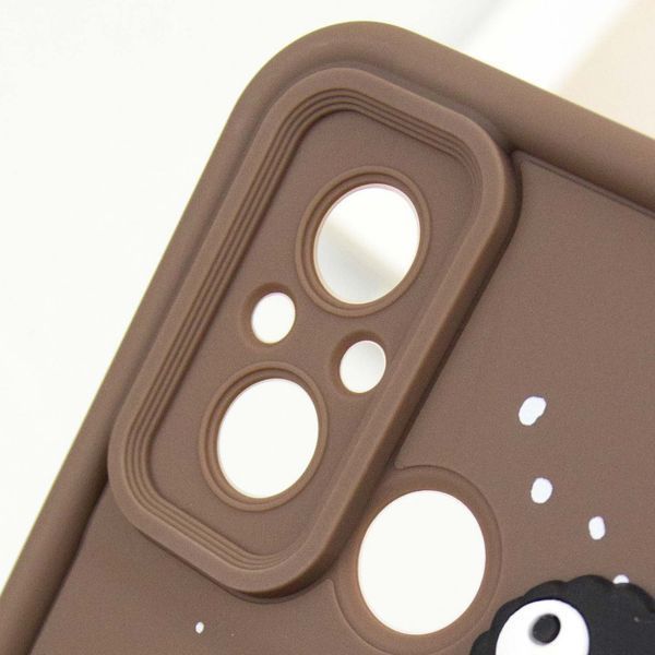 Чохол TPU Toys Case для Xiaomi Redmi 12C / Poco C55 Brown/Always Happy 777-03857 фото