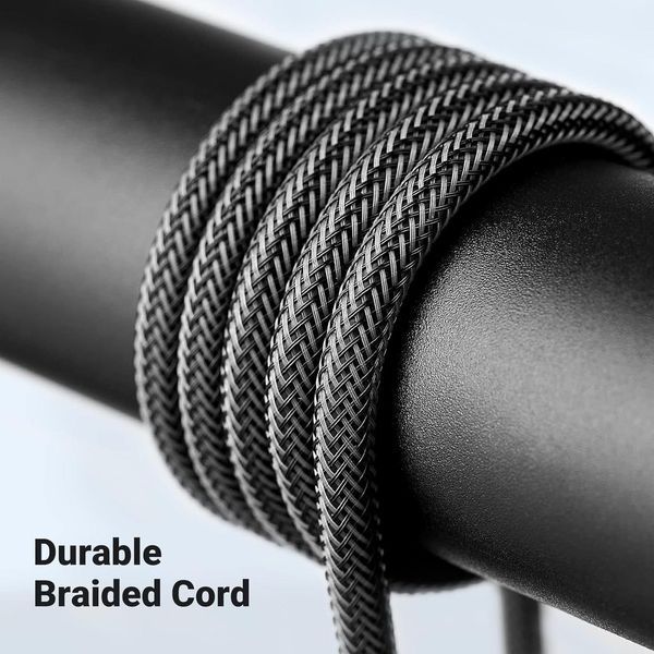 Аудіокабель UGREEN 3.5mm TRS to Dual 6.35mm TS Audio Cable 1m (Gray) UGR-10613 фото