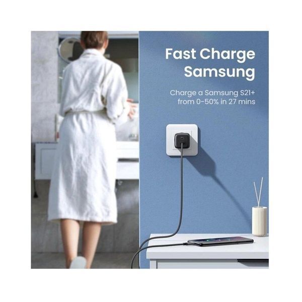 Сетевое зарядное устройство UGREEN CD294 Nexode 45W Charger EU (Space Gray)(UGR-90573) 656-01381 фото