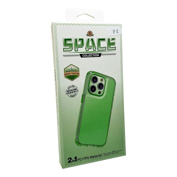 Противоударный чехол для смартфона Space III для iPhone 12 Green 666-01658 фото