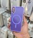 Чохол Space Magnetic Color з Magsafe для iPhone Xs Max Бузковий 214-00857 фото 1
