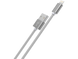 Кабель для заряджання та передачі даних Hoco X2 USB to Lightning Сірий 1 м 209-00050 фото 3
