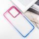 Чохол TPU+PC Fresh sip series для Xiaomi Redmi Note 12 4G Синій / Рожевий 777-06607 фото 3