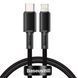 Кабель Baseus High Density Braided Fast Charging Data Cable Type-C to iP PD 20W 1m Black CATLGD-01 фото 1