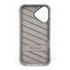 Чехол TPU+PC Nimmy 3D with Metal Buttons для iPhone 16 Bear Grey 656-02539 фото 2