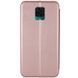 Шкіряний чохол-книжка Classy для Xiaomi Redmi Note 9s / Note 9 Pro / Note 9 Pro Max Rose Gold 777-06000 фото 2