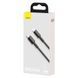 Кабель Baseus High Density Braided Fast Charging Data Cable Type-C to iP PD 20W 1m Black CATLGD-01 фото 2