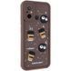 Чохол TPU Toys Case для Xiaomi Redmi 12C / Poco C55 Brown/Always Happy 777-03857 фото 1