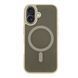 Чохол Space Magnetic Color з Magsafe для iPhone 16 Plus Сірий 214-01423 фото 1