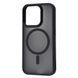 Чехол WAVE Matte Insane Case with Magnetic Ring для iPhone 15 Pro Black 656-07858 фото 1