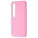 Чехол WAVE Full Silicone Cover для Xiaomi Mi 10/Mi 10 Pro Light pink 656-07358 фото 1