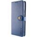 Кожаный чехол-книжка GETMAN Gallant (PU) для ZTE Blade A75 4G Синий 777-06157 фото 2