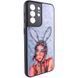TPU+PC чехол Prisma Ladies для Samsung Galaxy S22 Ultra Rabbit 777-07356 фото 1