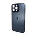 Чехол AG Glass Sapphire Frame MagSafe для iPhone 14 Pro Gun Grey 666-02810 фото 1