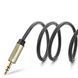 Аудіокабель UGREEN 3.5mm TRS to Dual 6.35mm TS Audio Cable 1m (Gray) UGR-10613 фото 3