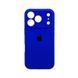 Силиконовый чехол с закрытой камерой для iPhone 17 Pro Shiny Blue 666-04275 фото