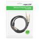 Аудіокабель UGREEN 3.5mm TRS to Dual 6.35mm TS Audio Cable 1m (Gray) UGR-10613 фото 2