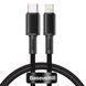Кабель Baseus High Density Braided Type-C to Lightning PD 20W (1m) Black CATLGD-01 фото