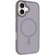 TPU+PC чохол Metal Buttons with MagSafe для Apple iPhone 17 (6.3") Grey 777-08229 фото 1