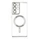 Чохол Wave TPU Metallic with Magsafe для Samsung Galaxy S21 Ultra (G998) Silver 555-00169 фото 1
