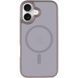 TPU+PC чохол Metal Buttons with MagSafe для Apple iPhone 17 (6.3") Grey 777-08229 фото 2