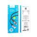 Кабель HOCO X102 USB to Micro 2.4A, 1m, nylon, aluminum connectors, Black 6942007608763 фото 2