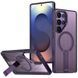 Чохол TPU Breeze with MagSafe stand для Samsung Galaxy S24 Ultra Purple 777-08711 фото 1