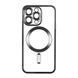 Чехол TPU Metallic with Magsafe с закрытой камерой для iPhone 13 Черный 214-01064 фото